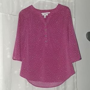 3/4 sleeve blouse